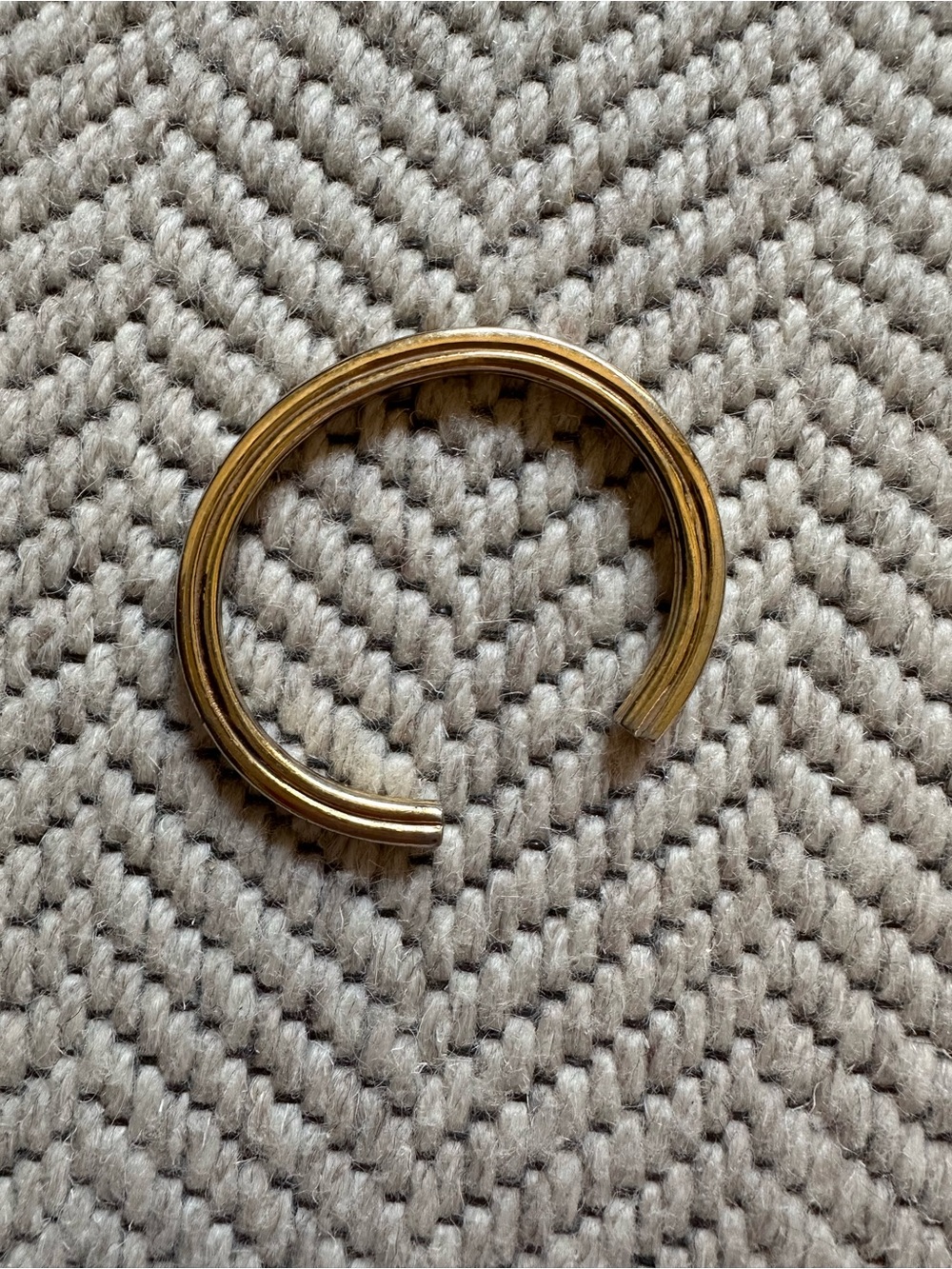 J. Crew Gold Open Cuff Bracelet